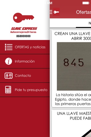 Llave Express Autocerrajeros screenshot 2