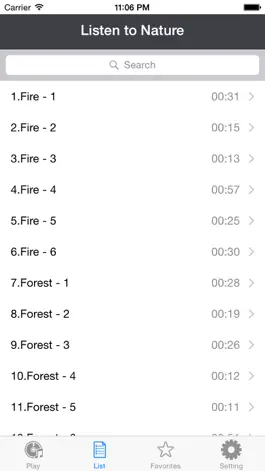 Game screenshot Listen to Nature - Natural Sounds,Meditation,Relaxation,Hypnosis,Sleep Music hack