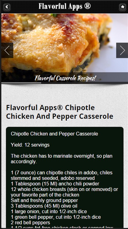 Casserole Recipes from Flavorful Apps®
