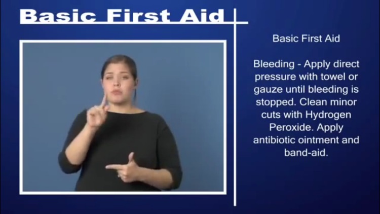 American Sign Language.