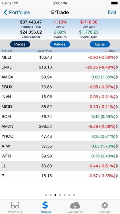 StockMarketEye - Investment Tracker