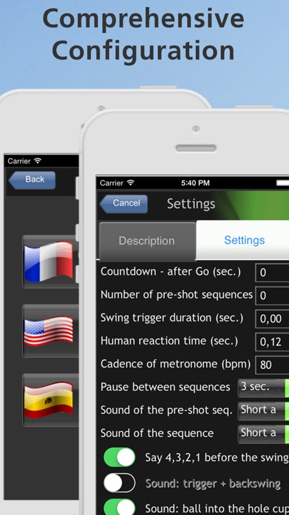 Mobile Golf Tempo