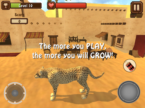 Screenshot #6 pour Cheetah Revenge 3D Simulator