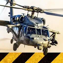 Helicopter Sim - Hellfire Squadron app icon