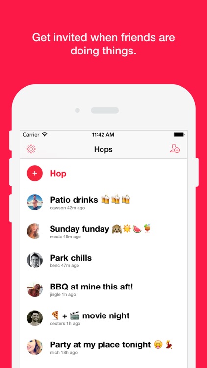 Hop - Invite Friends Quickly screenshot-4