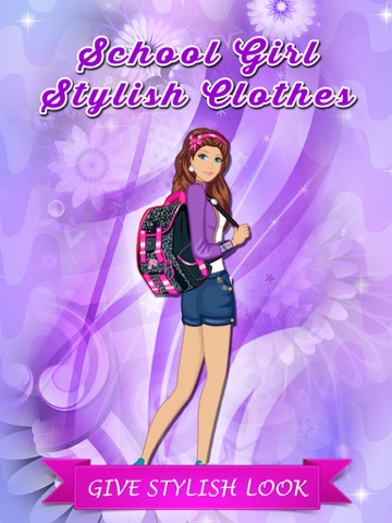 School Girl Stylish Clothes - Dress Up Game for Girls and Kids