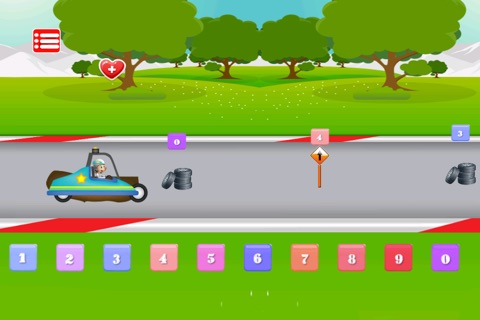 Car Typing Gallop - Educational games for kids screenshot 2