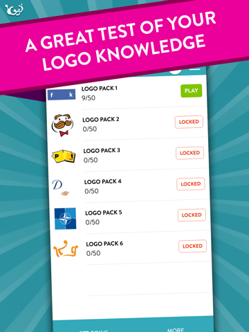 Swoosh! Guess The Logo Quiz Game With a Twist - New Free Logo and Brand Name Word Game by Wubu iPad screenshot 5 - Games app