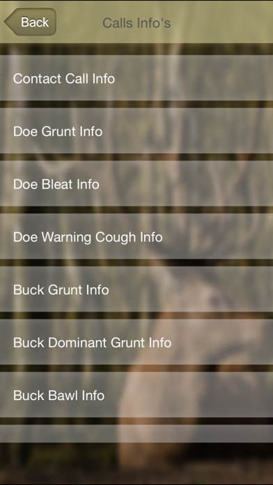 Screenshot #3 pour Easy Deer Hunting Calls: Sound