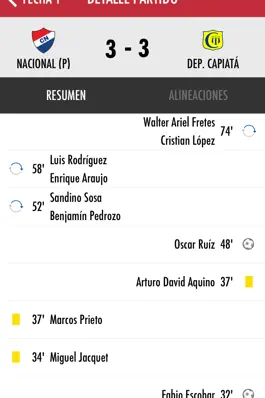 Game screenshot Fútbol Paraguay apk