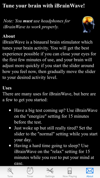 iBrainWave - Binaural Beats and White Noise screenshot-4