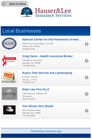 Hauser & Lee Insurance Services screenshot 2