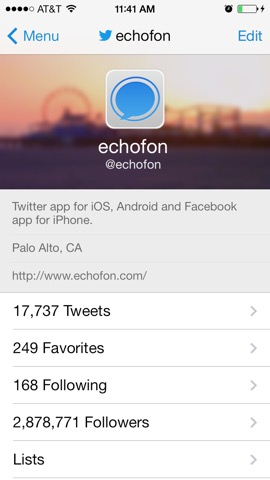 Echofon for Twitterのおすすめ画像4