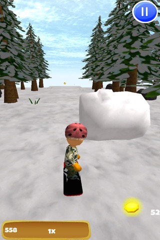 A Freestyle Snowboarder: Extreme 3D Snowboarding Game - FREE Edition screenshot 2