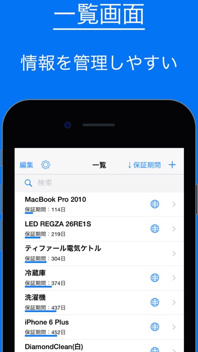 購入情報を管理する -MyGoods- screenshot1