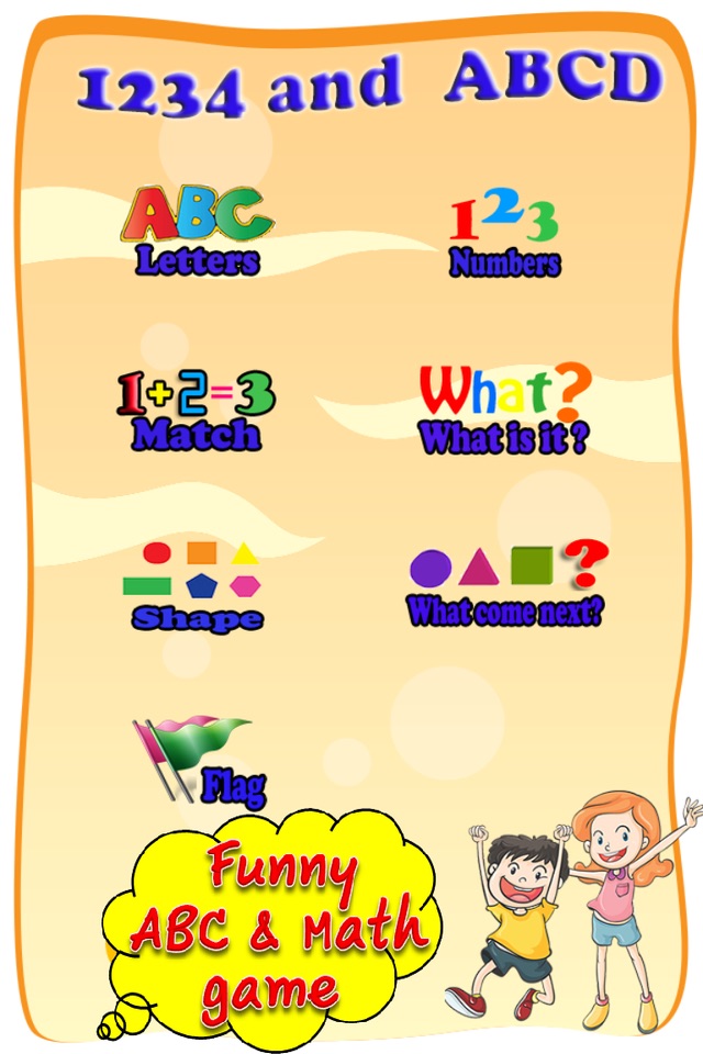 1234 and ABCD Playground for kids screenshot 2
