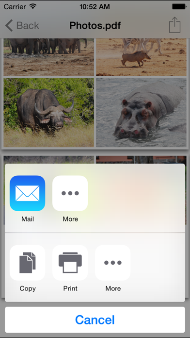 Photos2PDF - Convert fotos to PDF Screenshot