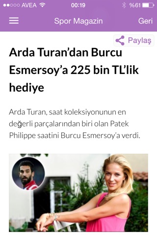 Spor Magazin screenshot 2