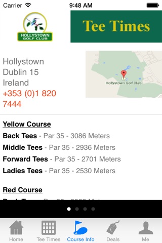 Hollystown Golf Club Tee Times screenshot 3