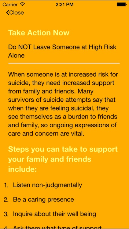 Suicide Safer Home