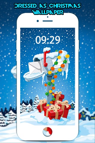 Santa Wallpaper Maker Pro - Retina Photo Backgrounds Booth of Xmas screenshot 3