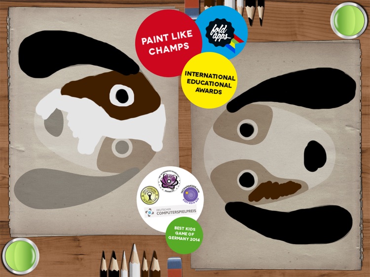 FingerPaint Duel EDU - playing together creatively with FoldApps screenshot-0