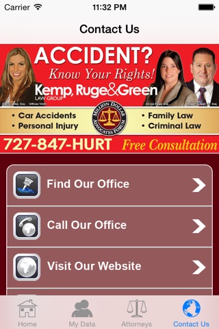 Kemp, Ruge & Green Accident App screenshot 4