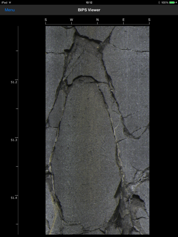 Screenshot #5 pour BIPS Viewer - The Projection Borehole Image Data Viewer