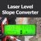 The Laser Level Slope Converter is a handy app to convert between popular units stating grade or slope