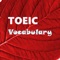 TOEIC Vocabulary Test is an app to build words by test and review