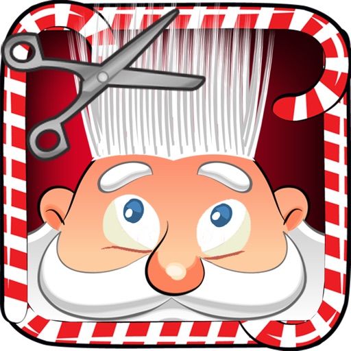 Crazy Christmas Hair Salon Icon