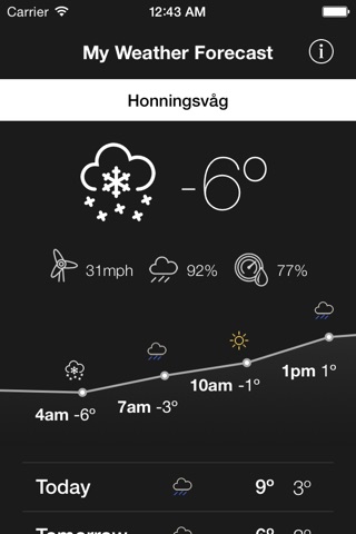 My Weather Forecasts - Conditions, Wind Speed and Reliable Forecasts! screenshot 3