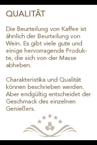 Maromas Premium Kaffee – Information rund um unsere Genussvielfalt! screenshot 3