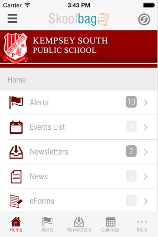 Kempsey South Public School - Skoolbag screenshot 2