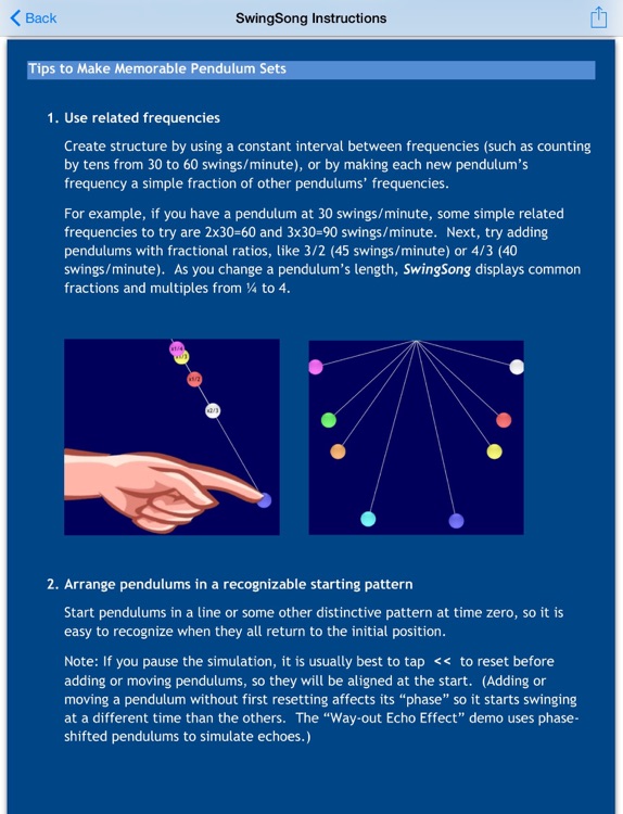 SwingSong: Musical Pendulums screenshot-3