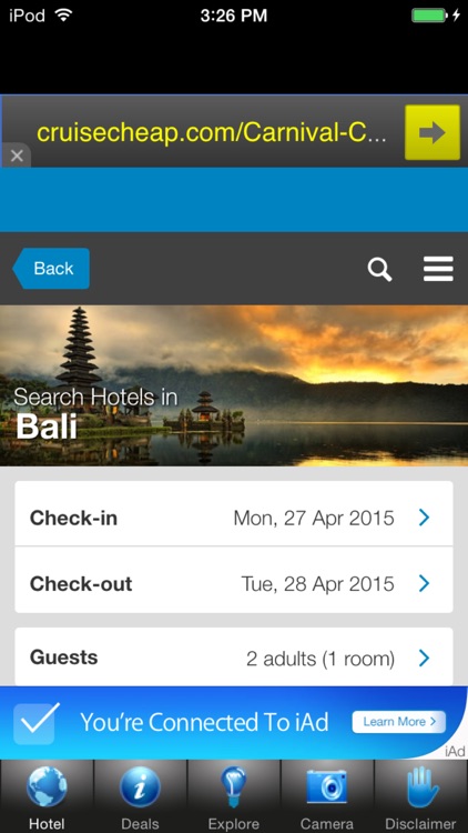 Bali Hotels Discount Booking