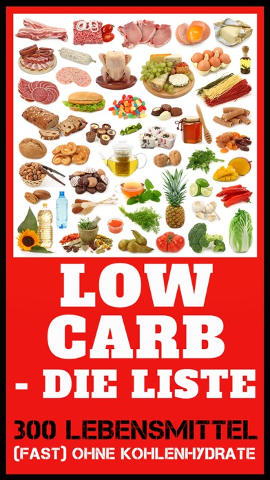 Low Carb Liste - Abnehmen ohne Kohlenhydrate und Diät Screenshot 1 - AppWisp.com Low Carb Liste - Abnehmen ohne Kohlenhydrate und Diät Screenshot 1 - AppWisp.com