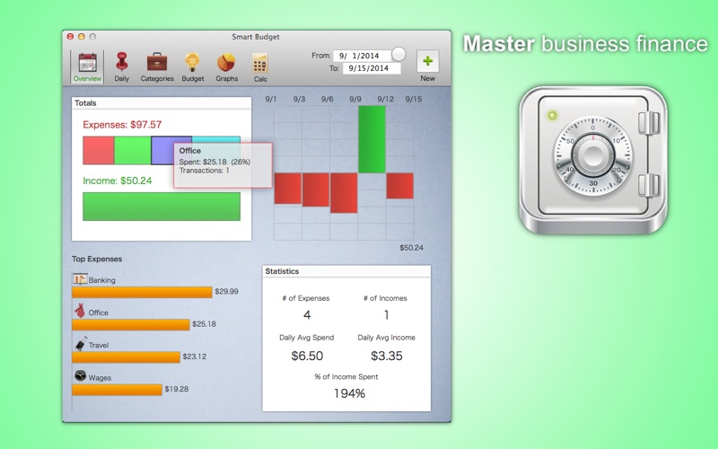 Smart Budget - Business Expense &amp; Income Tracker thumbnail 2
