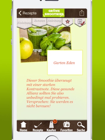 Grüne Smoothies Rezepte - Lecker und gesundのおすすめ画像1