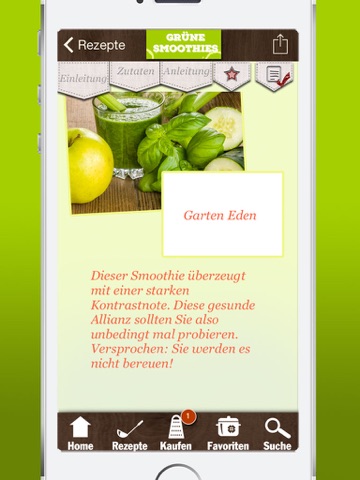 Screenshot #4 pour Grüne Smoothies Rezepte - Lecker und gesund