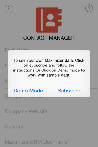 Contact Manager for Maximizer CRM screenshot 2