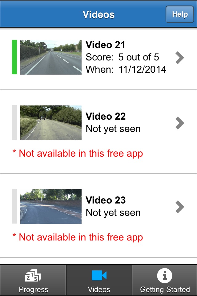 Driving Theory 4 All - Hazard Perception Videos Vol 4 for UK Driving Theory Test - Free screenshot 3