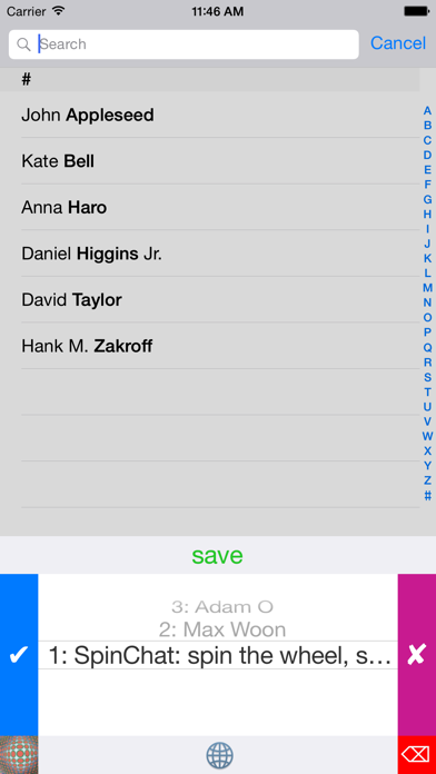 Screenshot #1 pour SpinChat
