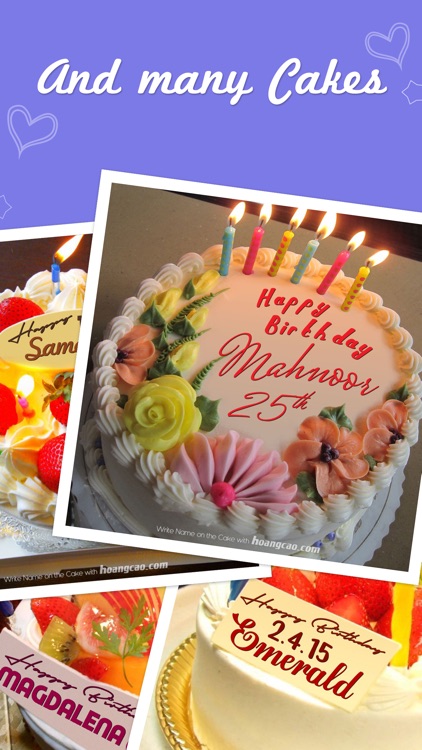 Birthday Cakes for Messenger screenshot-3