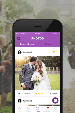 WedMate – The Ultimate Social Wedding Planner List App screenshot 3