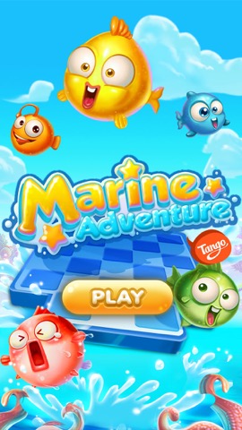 Marine Adventure -- Collect and Match 3 Fish Puzzle Game for TANGOのおすすめ画像1
