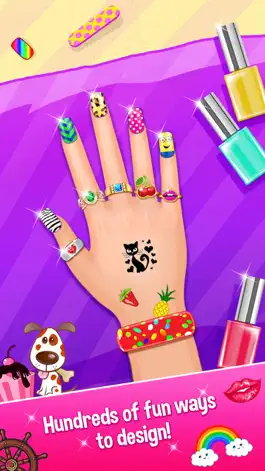 Game screenshot Nail Party Makeover and Nail Salon - girls game mod apk