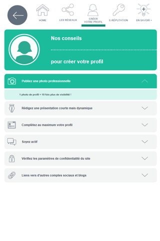 Réseaux sociaux - Pôle emploi screenshot 3