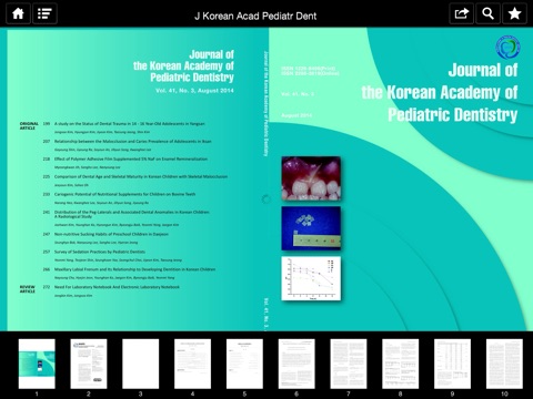 Journal of the Korean Academy of Pediatric Dentistry screenshot 4