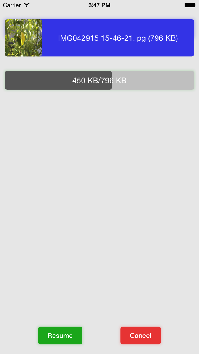 Resumable File Transfer by Cometdocs